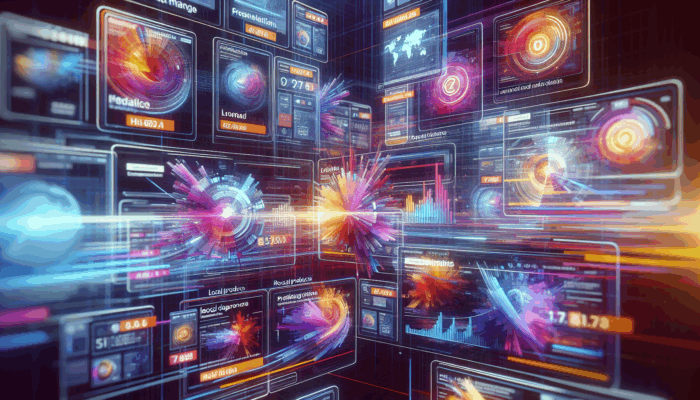 How to Use Marketo for Dynamic Content Adjustments: Personalized digital marketing content on screens, showing regional product launches and local currency prices.