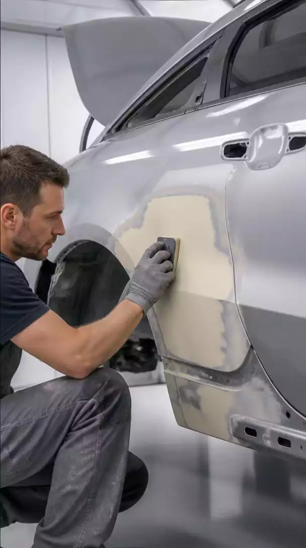 Car body repair process