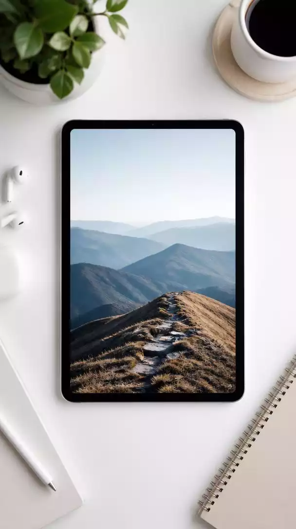 Digital guide or eBook mockup